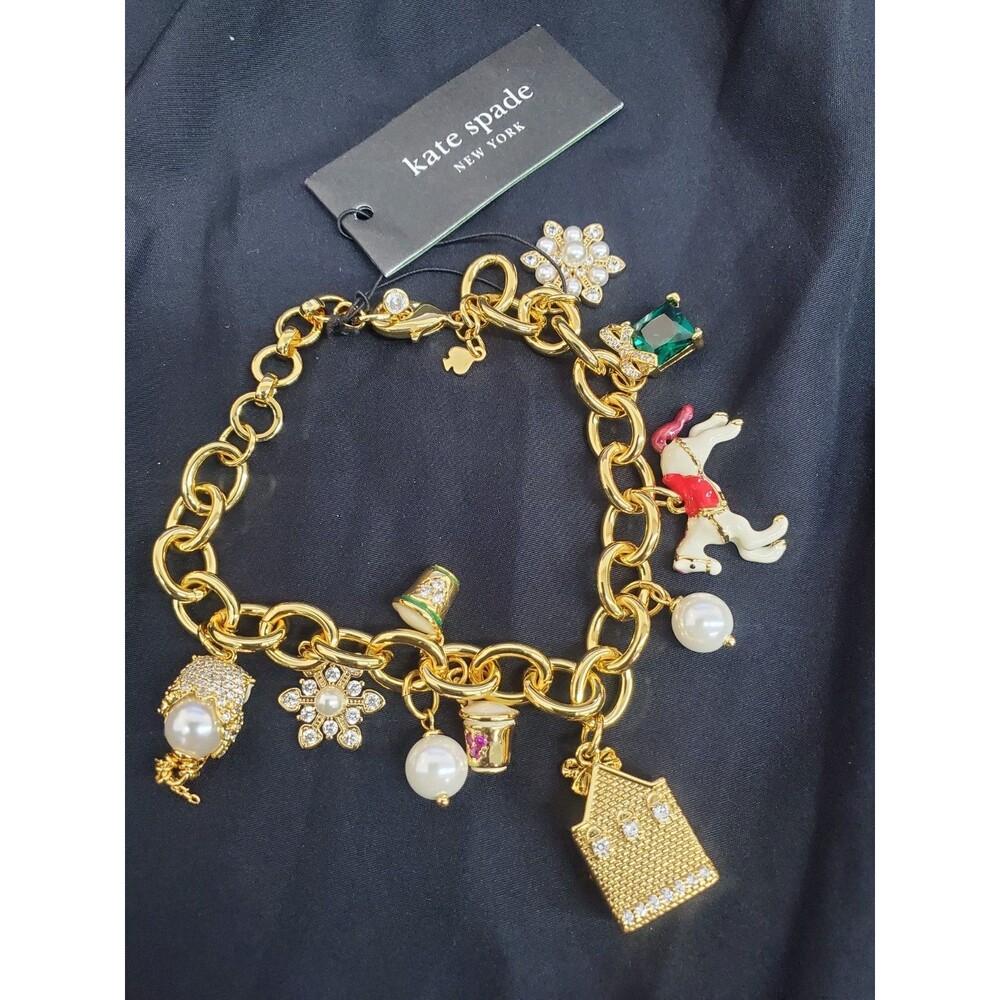 Kate Spade Charm Bracelet "Winter Wonderland"
